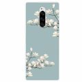 For Sony Xperia 1 Case 6.5'' Cute Fashion Clear Soft TPU Phone Cover For Sony SOV40 Back Cases Xperia1 J8110 Silicone Flower New. 