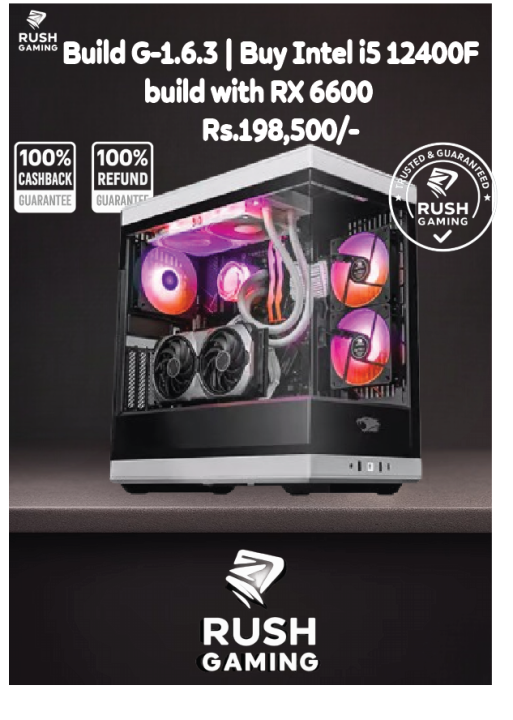 Build G-1.6.3 | Buy Intel i5 12400F build with RX 6600 in Pakistan ...