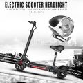 10 Inch Electric Scooter Headlight Lamp E-Scooter Front Light for Kick Scooter Accessories Parts. 