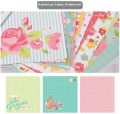 Design #PP002, 10x10inch 24sheets printed patterns scrapbook paper origami paper DIY gift Card Making Handmade Home deco Pattern paper Flower Paper Pack. 