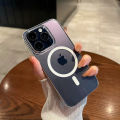 Original Transparent Magnetic For Magsafe Wireless Charger Case For iPhone 14 Pro Max Cover Accessories. 
