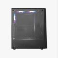 BOOST JAGUAR GAMiNG PC CASE BLACK WiTH 3 RGB FAN. 