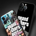 Rockstar gta 5 Grand Theft Auto For iPhone 11 12 13 15 14 Pro Max Phone Case X XR XS 7 8 Plus SE 2020 Black Soft Cover Funda. 