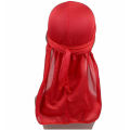 DURAG warp knitted cloth long-tailed hat street basketball breathable bandana male sweat wicking hip hop stretch pirate hat hip-hop. 