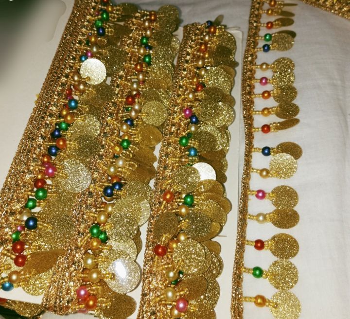 FASHION%20!%202%20YARD%20(GAZ)%20BEADS+%20CUTDANA+SITARA%20LATKAN%20LACE%20FOR%20WOMEN%20CLOTHES%20-%20Image%205
