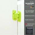 Draw locks for kids 1 Piece Door lock, cabinet, drawer, short type, right angle type, door lock, childproof lock, cabinet lock, child safety drawer lock BY MZ TRADERS. 
