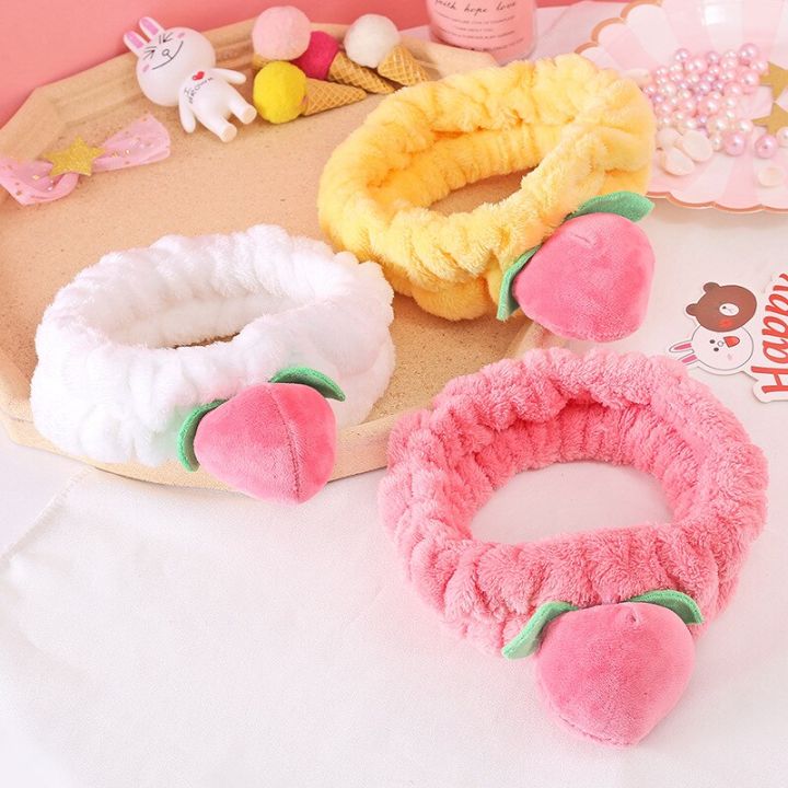 %E3%80%90Happier%E3%80%91%20South%20Korea%20New%20Style%20Pink%20Peach%20Washing%20Face%20Hair%20Band%20Women's%20Cute%20Cartoon%20Stereo%20Ins%20Wind%20Makeup%20Hair%20Accessories%20-%20Image%205