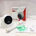 HIKVISION DS-2CD1323G2-LIU 2 MP SMART HYBRID LIGHT FIXED TURRET NETWORK CAMERA-SUPPORT HUMAN AND VEHICLE DETECTION NETWORK CAMERA- SMART DUAL LIGHT ADVANCED TECHNOLOGY WITH LONG RANGE CAMERA- BUILT-IN MICROPHONE FOR REAL-TIME AUDIO SECURITY CAMERA. 