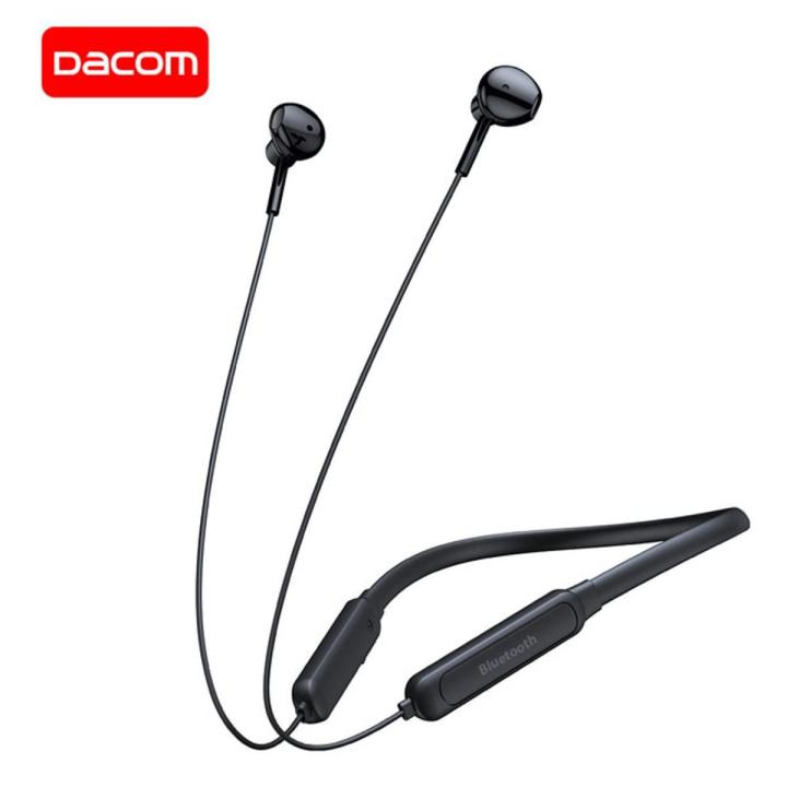 DACOM G03H Sports Bluetooth Headphone 5.0 Sweatproof Neckband Wireless Earphone 10H Playback Headset for iPhone Samsung Xiaomi