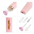 Imported 5 in 1 Salon Nails Kit – Electronic Nail File - Full Original Manicure Pedicure Tool Kit – 5 Professional Grade Nail Care Heads – Multifunctional Cuticle Buff Smooth Grind Shape File Nail Tool - Genuine Salon Like Results – USB Rechargeable. 