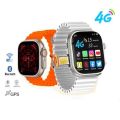 TK4 Ultra Smart Watch with 4G Sim amoled display 4/64 gb 4g sim. 