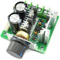 PWM DC Motor Speed Controller 10V-40V Large Capacitor Stepless Speed Control Switch High Temperature Resistance Module. 