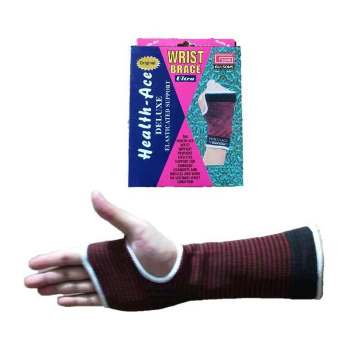 Wrist Brace Elastic / Adjustable - Support for Damage Ligaments & Muscles / Weak or Unstable Wrist Condition / Sport & Gym