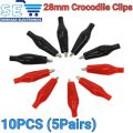 10/20PCS Crocodile Clips 28mm Alligator Clip. 