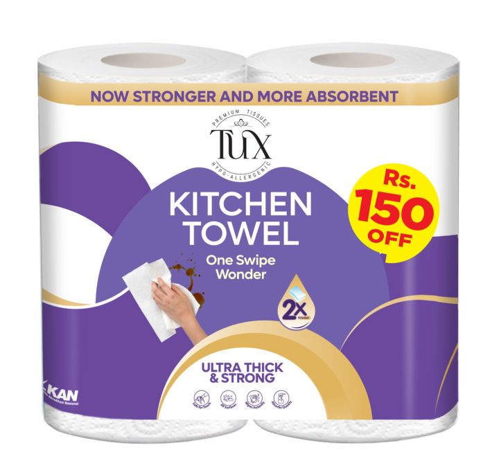 Tux Kitchen Towel Double Tissue Roll (Rs. 150 off)