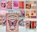 Mocullare 4 In 1 Makeup Book Palette With Eyeshadow,Blusher,Highlighter, Lipstick And Concealer Mocallure 4in1 Makeup Glamour Palette Ultimate Book All in One Blush, Eye shadow, Contour & Highlighter Set. 