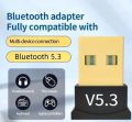 5.3 Bluetooth Dongle - Bluetooth 5.3 Adopter For PC / Laptop - Best Range Quality - Plug and Play - Bluetooth Reciever and Transmitter Dongle V5.3 - Latest Version. 