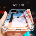 Oppo F1s / F11 Pro / F15 / F17 / F17 Pro AirBag anti shock Drop Resistance Crystal Clear Back Cover Case Flexible and Soft With Camera Protection Bump. 