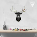 Deer Head Acrylic Mirror Wall Art, Deer Wall Decoration, Animal Mirror Wall Hangings GW010. 
