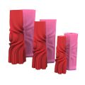 Geometric Roman Pillar Swirl Candle Silone Mold Wave Twirl Spiral Candles Mould DIY Resin Soap Crafts Home Decor. 