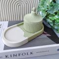 Jesmonite trinket tray and box set for jewellery and accessories pinyerest and aesthetic for home and room decor. 