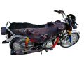 High Quality Stylish Bike Cover 11 pockets For All 125/70cc Bike Seat Cover full kit. 