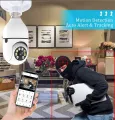 WiFi Camera Single Dual And 3 With 2MP 1080P 360° Rotation View Outdoor Wireless Security Camera - Smart CCTV Wifi Camera Home Security Outdoor Camera - Two Way Audio Night Vision Camera & Auto Tracking Camera Motion. 
