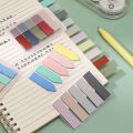 100 Sheets Macaron Color Sticky Notes Paster Sticker Index Flags Key Points Label Bookmark School Office Supplies Stationery. 