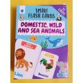 Domestic, Wild & Sea Animals Smart Flash Card. 