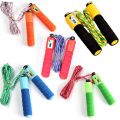 Adjustable Exercise & Fitness Jump Rope Skipping Rope With Counter Meter Cardio Equipment For Home Fitness. 