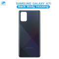 Samsung Galaxy A71 Rear Back Body Casing Housing Replacement Battery Back Door For Samsung A71 - Black. 