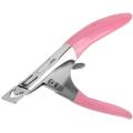 Professional Acrylic Nail Clipper False Nails Tip Cutter Nail Trimmer for Artificial Nail Manicure Pedicure Sharp Rustproof Nail Art Tool Home DIY Use Nail Salon Supply, Pack Nial Tip Clipper Beauty Tools for Women (Pink). 