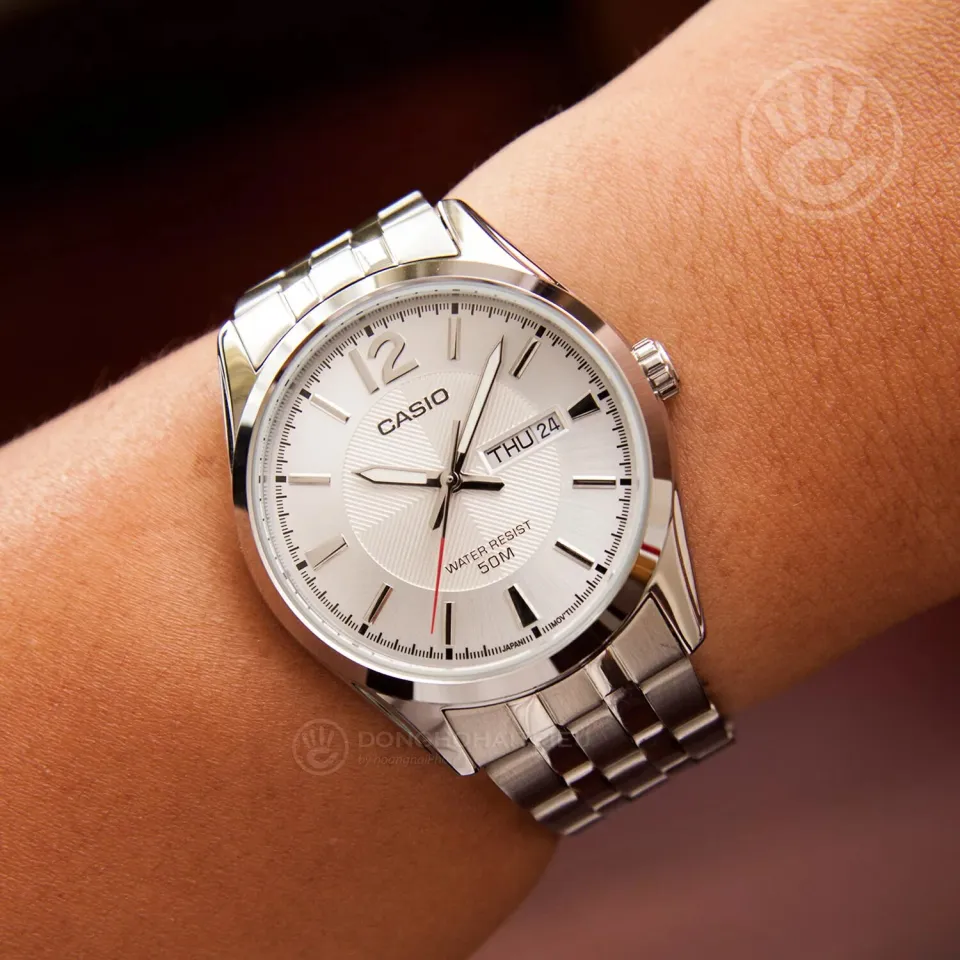 Casio MTP-1335D-7AVDF Stainless Steel Wrist Watch for Men