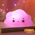 Cartoon Moon Unicorn shaped Led Night Light Bedroom Bedside Lamp Children Baby Kids Star Rainbow Shell Night Lamp Birthday Party Gifts.