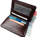 Mini Leather Wallet for Men and Boys | Slim and smart card holder wallet, Men wallet Black& Brown. 
