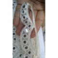 mirror lace cut work3 gaz fancy lace/lace / laces for clothes /All colors availiable samoosa lace /laces for clothes cut work laces for clothes / cotton lace /fancy lace / lace for dress. 