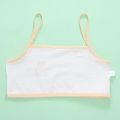 Flourish Pack Of 2 New Fashion Teenage Solid Soft Cotton Intimates Young Girls Teenage Training Sports Bra Kids Brassiere Lingerie Training Bra Multi Print Bras For Girls (8-16) Years. 