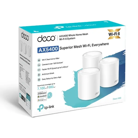 TP-Link%20Wi-Fi%20Deco%20E4%20,%20Deco%20M4%20,%20Deco%20X10%20,%20Deco%20X20%20,%20Deco%20X60%20,%20Deco%20X50%20,%20Deco%20X50%20PoE%20,%20Deco%20X50%20Outdoor%20,%20Deco%20BE25%20,%20Deco%20XE75%20(%201%20Pack%20/%202%20Pack%20/%203%20Pack%20)%20AX5400%20Dual%20Band%20Whole%20Home%20Mesh%20Wi-Fi%206%20System%20-%2018%20Months%C2%A0Brand%C2%A0Warranty%20-%20Image%204