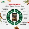 Star Anise / Badyan /  Star Anise whole 100 gram. 