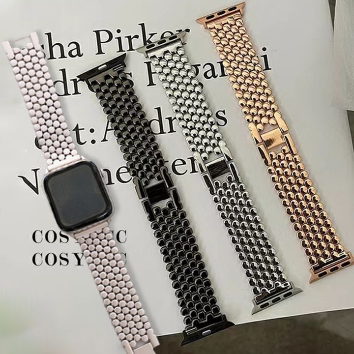 Honey Comb Stainless Steel Smart Watch Strap for Watch Ultra 8 7 6 5 4 SE 45mm 49mm 44mm 42mm Steel Chain