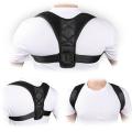 ADJUSTABLE Body Posture Corrector Belt (Back & Shoulder Support Brace) for Men & Women. 