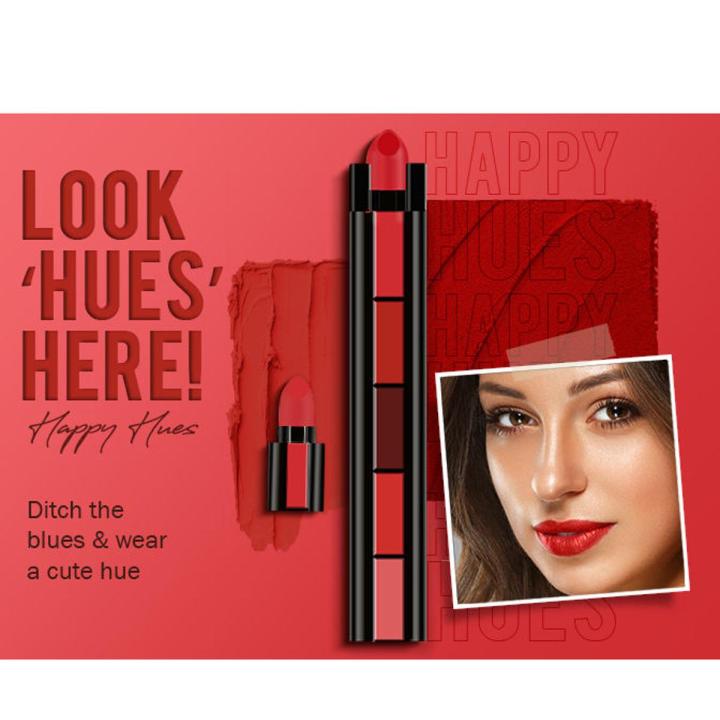 5%20in%201%20Lipstick%20Matte%20lipsticks%20%7C%205%20in%201%20%7C%20Red%20Brown%20Nude%20Pink%20Maroon%20%7C%20Waterproof%20%7C%20Long%20Lasting%20%7CLipstick%20Long%20lasting%20nude%20and%20Red%20Shades%20Lipsticks,Makeup%20Kit,Red%20Lipstick,%20Maroon%20Lipstick,%20Pink,%20Brown,%20Velvet%20Lipstick%20Shades%20Makeup%20Set%20-%20Image%202