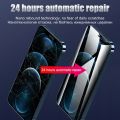 Full Body Hydrogel Film For iPhone 15 14 11 12 13 Pro Max Frame Front Back Screen Protector Camera Lens Protective Film Cover. 