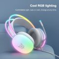 Onikuma X25 Wired Gaming Headset With Mic Noise Cancelling Gaming Headphones RGB Light For Laptop PC. 
