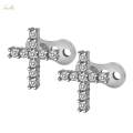 2pcs Dermal Tops And Base Stainless Steel Jewelry. 