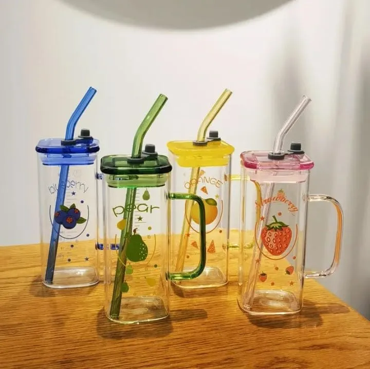 Techmanistan%20Random%20Color%20400ml%20Square%20Glass%20Mug%20With%20Handle,%20Straw%20&%20Lid,%20Drinking%20Glass,%20Adorable%20Glass%20Cups%20with%20Lids%20and%20Straw,%20Glass%20Tumbler%20Coffee%20Cup%20Coffee%20Mug%20-%20Image%208