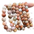 Jingdong Jewelry Color Coral Jade Bracelet Stone Ethnic Style Women's Versatile Single Circle Bead Bracelet Wholesale. 