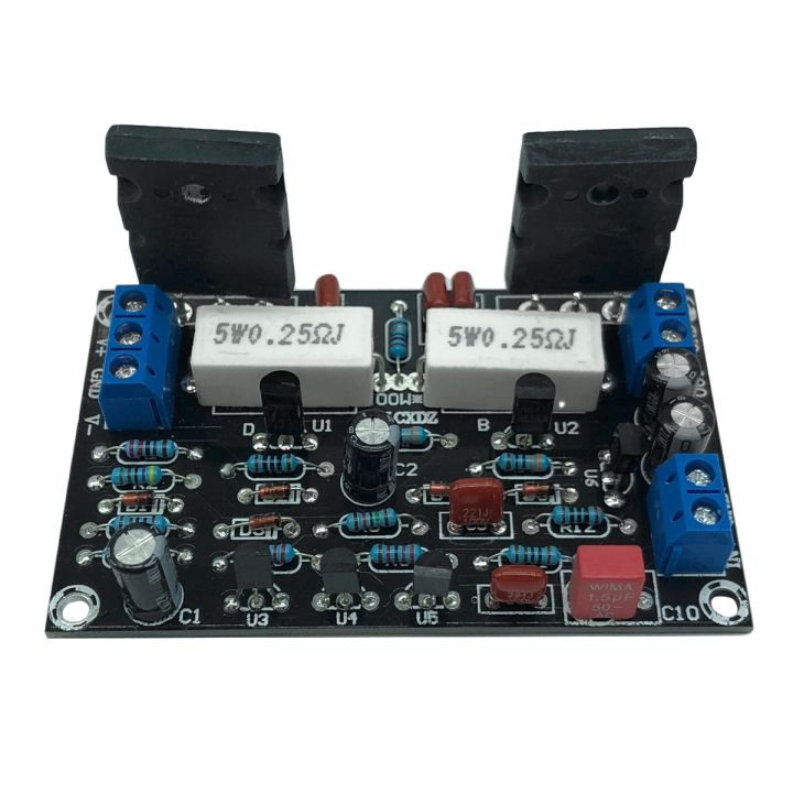 LKPCIGCXM 2SC5200+2SA1943 Mono Channel 100W HIFI Audio Power Amplifier Board High-Power Mono