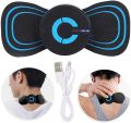 Electric Neck Massager LCD Display Neck Stretcher 8 Mode Cervical Massage Patch Pulse Muscle Stimulator Portable Relief Pain or Muscle Pain Relief and Shoulder Relaxation. 