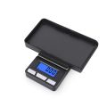 Bag Weight Balance Gram Carat Scale Blue Dense Digital Jewelry Gold .01g Fine 200g 0 LCD Port 500g 0.1 Solar Calculator Scale. 